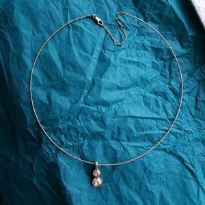 Gold Circle Choker Necklace